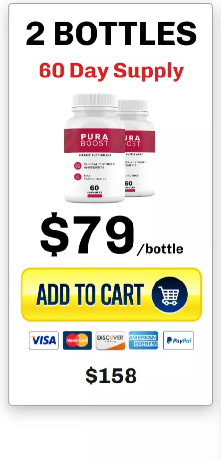 Pura Boost™ 2 bottles pricing